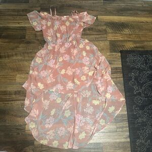 Floral Off-Shoulder Dress